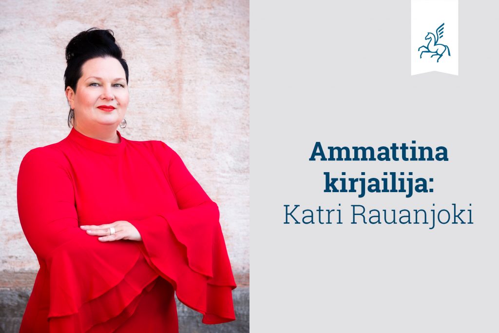 Kirjailija Katri Rauanjoki